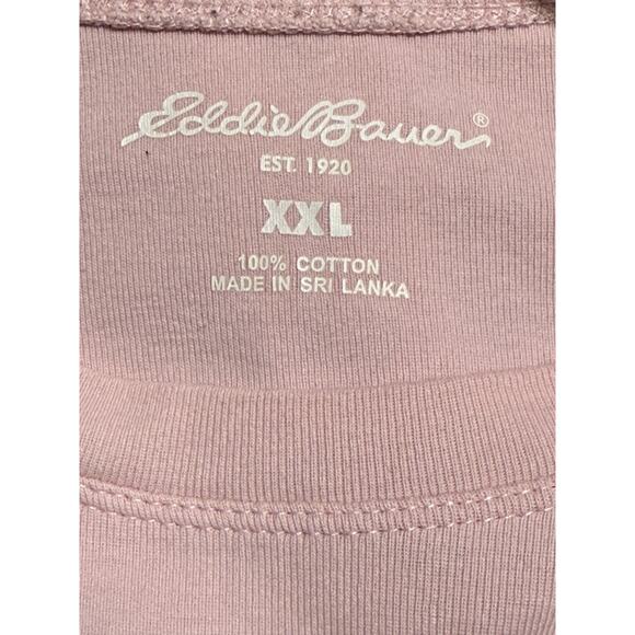 Women's Eddie Bauer Long Sleeve Crew Neck, Light Pink, Size XXL - Picture 5 of 5
